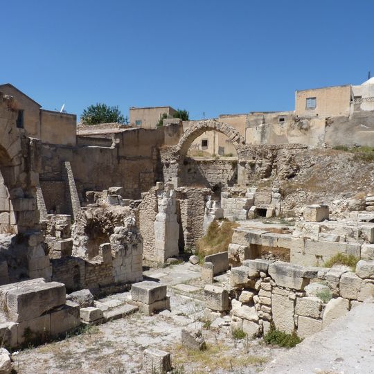 Ancient Roman thermae in Le Kef