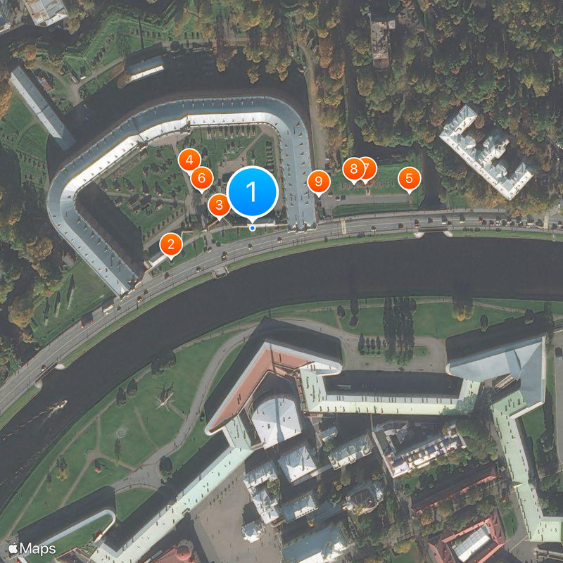 85 mm air defense gun M1939 Map