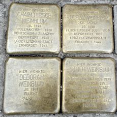 Stolperstein em memória de Esther  Weinblum