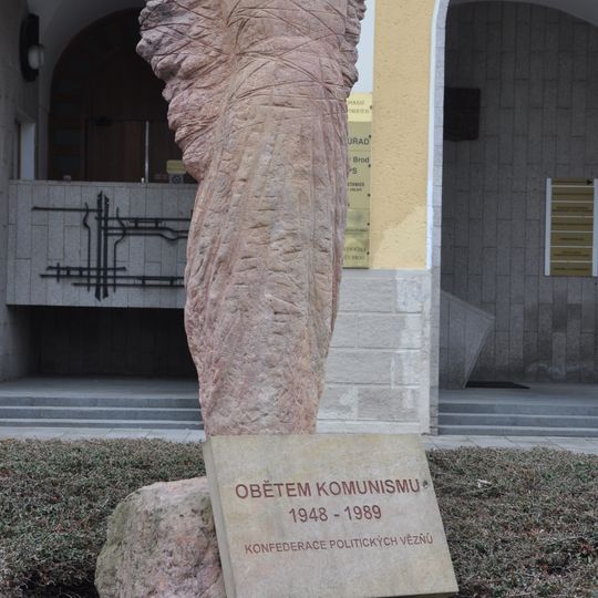 Monument to victims of communism in Havlíčkův Brod