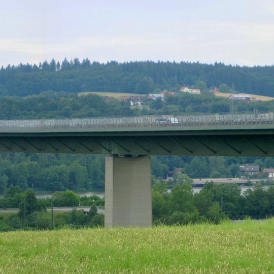 Schalding motorway bridge