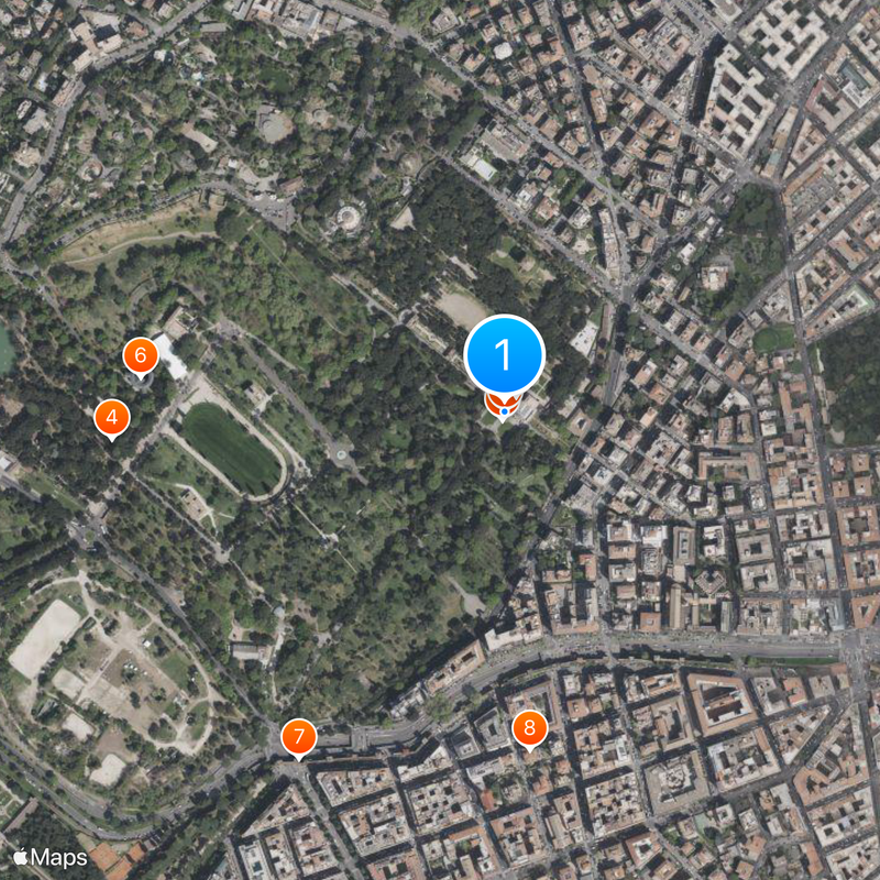 The Rape of Proserpina Map