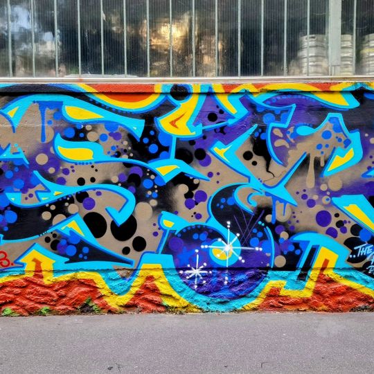 Work of art, graffiti