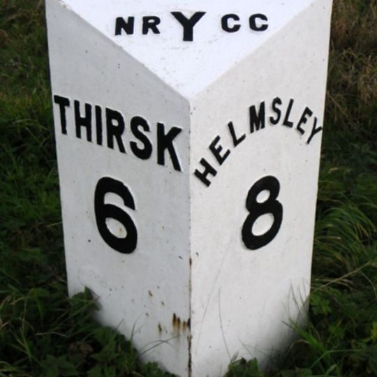 Milestone, top of Sutton Bank