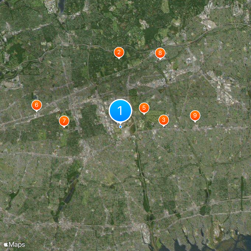 Mitchel Air Force Base Map