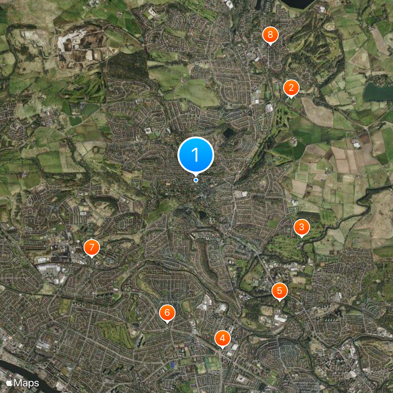 Bearsden Map