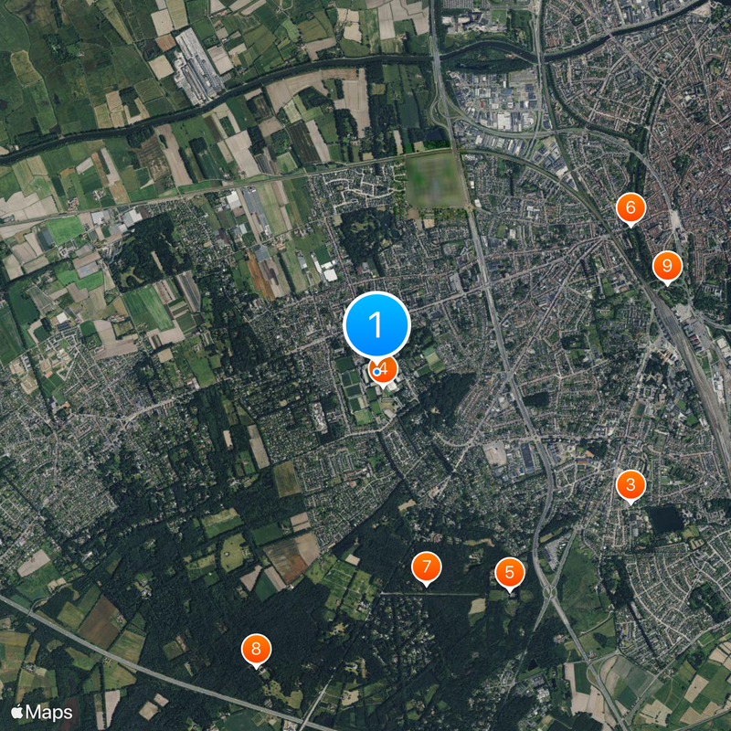 Jan Breydel Stadium Map