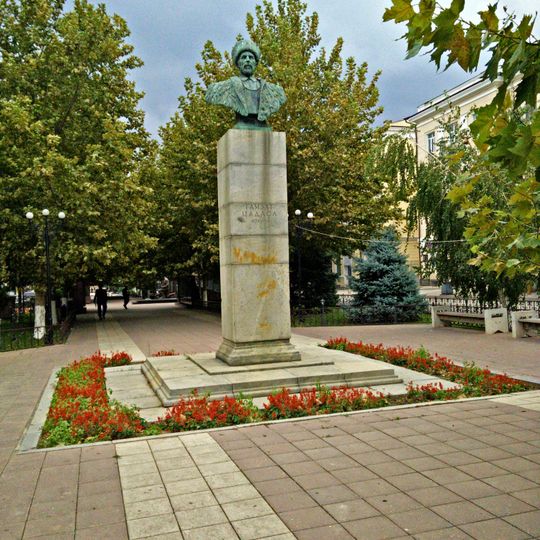 Могила поэта Цадасы Гамзата