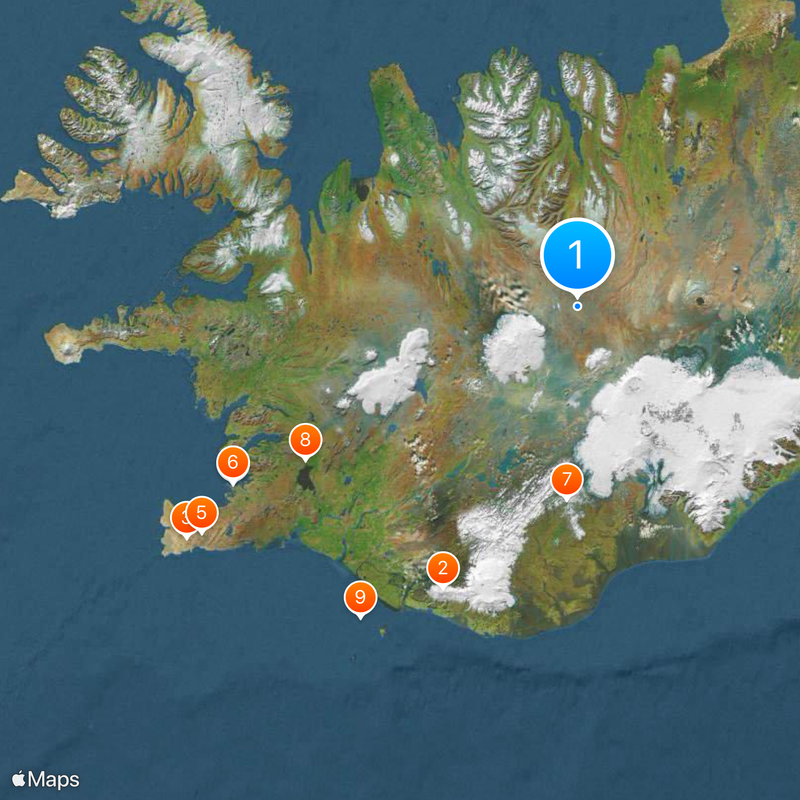 Iceland Map