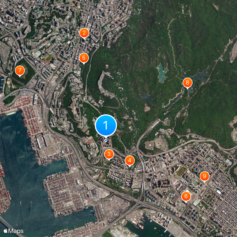Lai Chi Kok Amusement Park Map