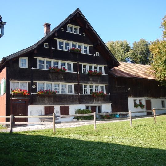 Farmhouse with winepress