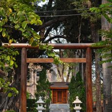 Shinto shrine of Yanshuei Elementary School