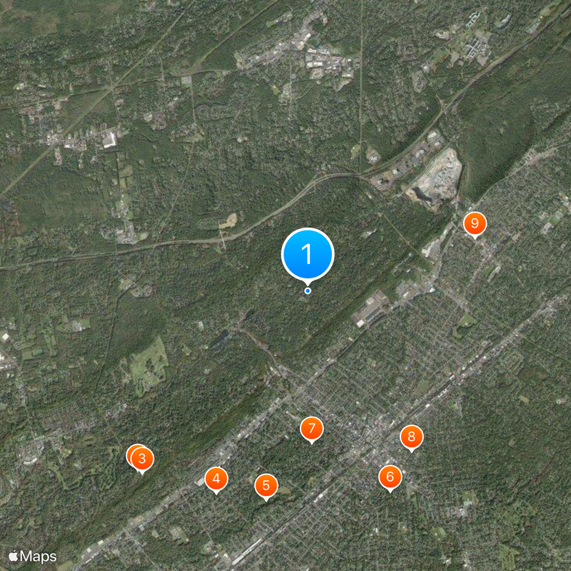 Watchung Map