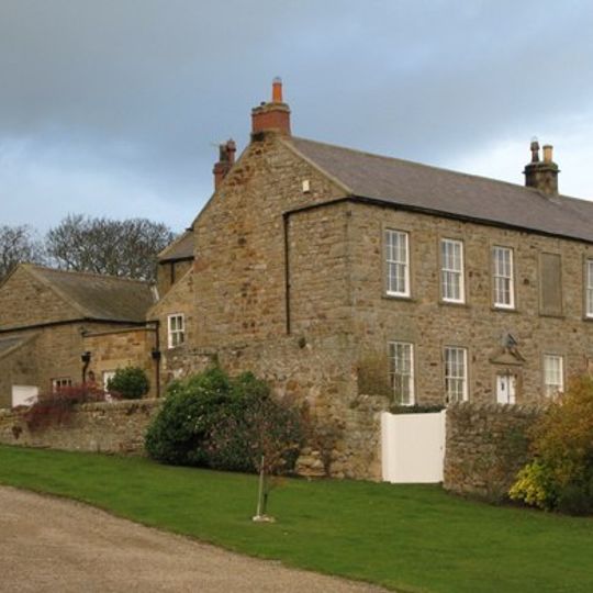 Errington Farmhouse And Garden Wall To West