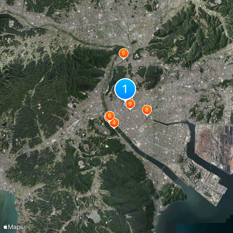 Kōsetsu Samonji Carte