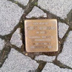 Stolperstein dedicated to Robert Hegemann