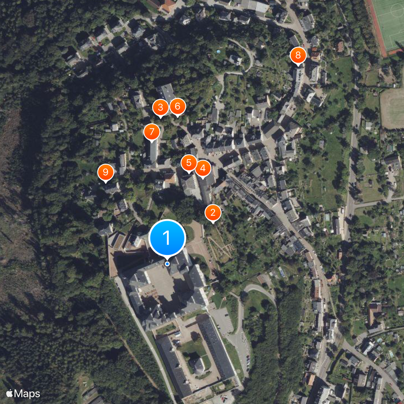 Augustusburg Hunting Lodge Mapa