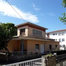 Façana del xalet de l'avinguda Catalunya, 18