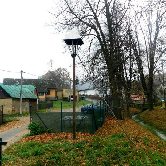 Zvonička v centru Úhořilky