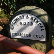 Milestone, W of Coniston Cold