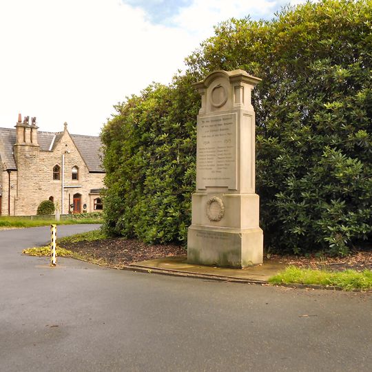 Park Road Methodist Church War Memorial