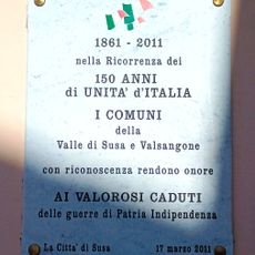 Commemorative plaque