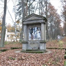 Kaplička Ježíše přijímajícího pohár hořkosti pod křížovou cestou u Cvikova