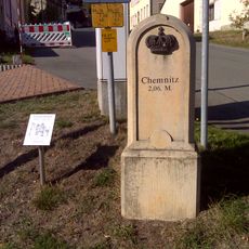 Königlich-Sächsischer Meilenstein Zschopau