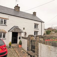Pear Tree Cottage with attached wall and mounting block