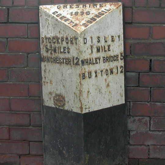 Milepost, Buxton Road West