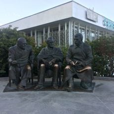 Denkmal für Stalin, Roosevelt und Churchill