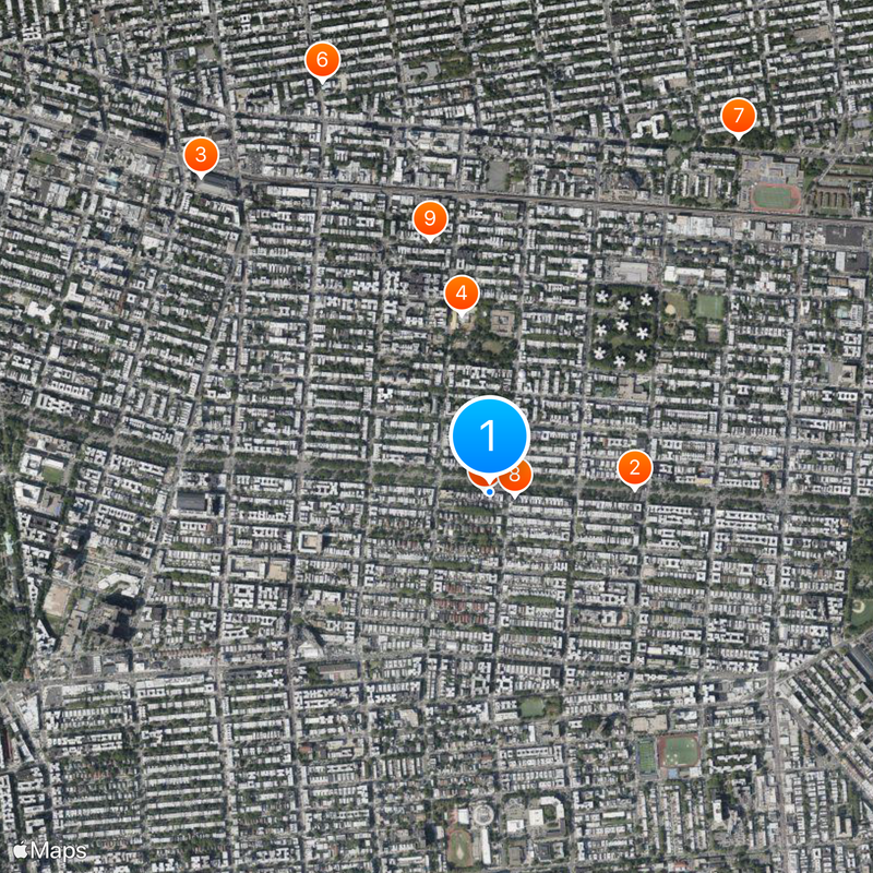 770 Eastern Parkway Chabad Lubavitch HQ Map