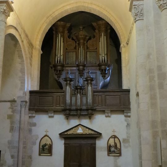 Orgue de tribune de l'église Saint-Amand de Saint-Amand-Montrond