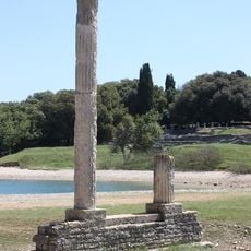 Roman villa in the bay of Verige