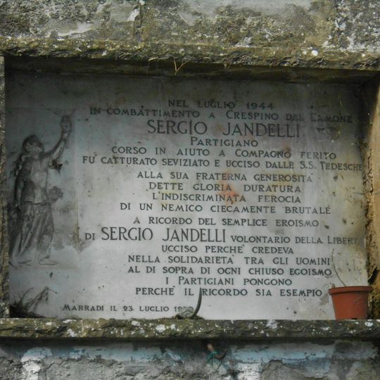 Lastra a Sergio Jandelli