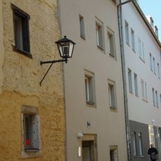 Reste eines Wohnhauses