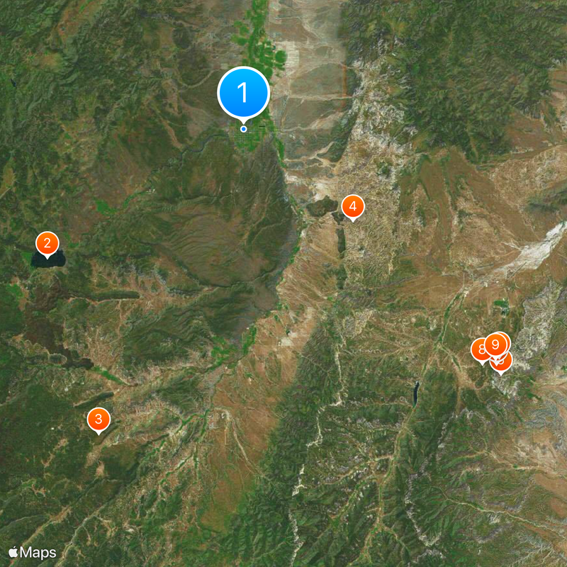 Panguitch Map