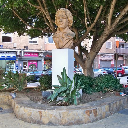 Monument to Ludwig van Beethoven, Málaga