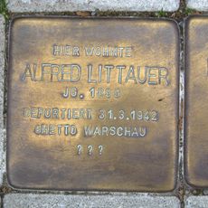 Stolperstein em memória de Alfred Littauer