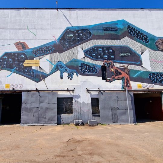 Імправізацыя на сцяне