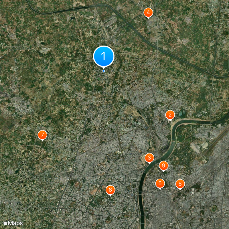 Nirma University Map