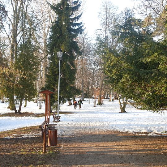 Pezinský zámok, park