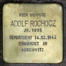 Stolperstein em memória de Adolf Rochocz