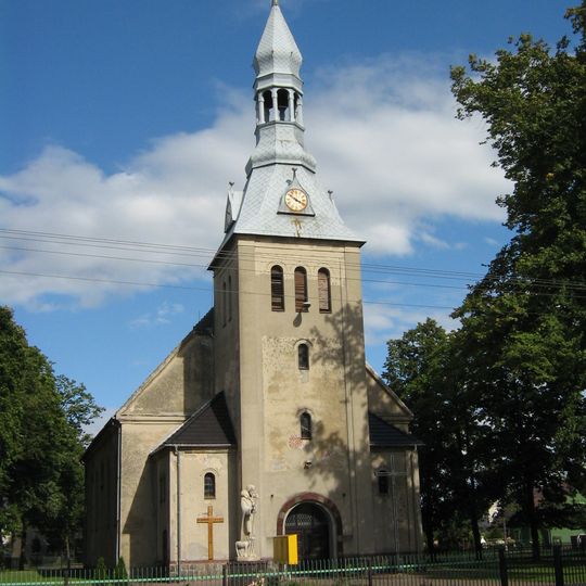 Zespół kościoła ewangelickiego, ob. rzym.-kat. św. Wojciecha