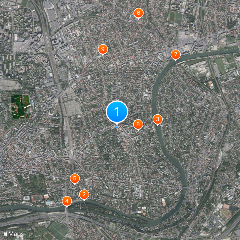 Le Perreux-sur-Marne Mappa