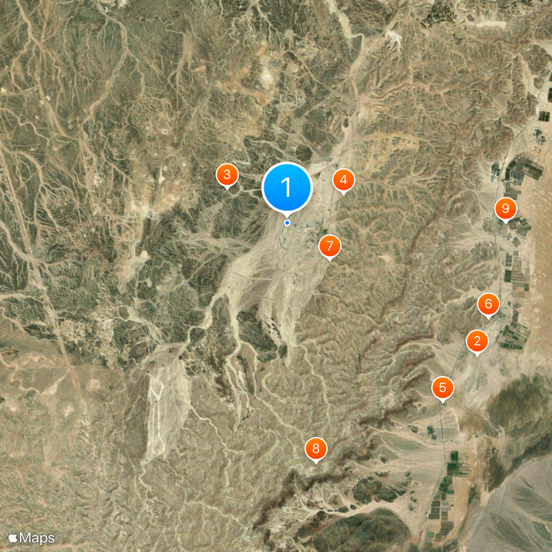 Ovda Airport Map