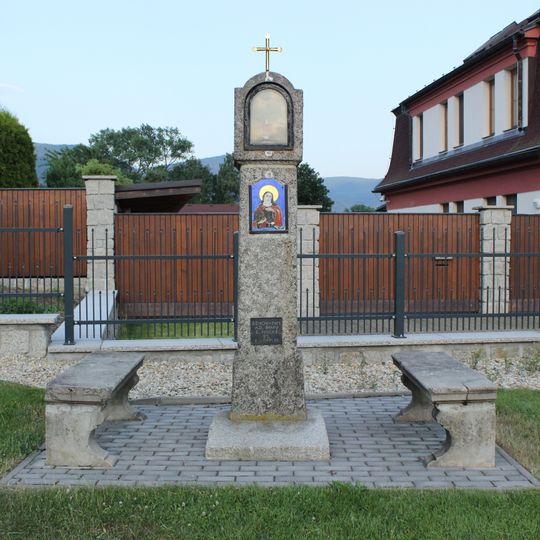 Boží muka v Lázeňské ulici v Lázních Libverda