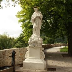 Statue John of Nepomuk at Sankt-Othmar-Kirche, Mödling