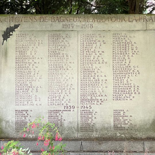 War memorial of Bagneux