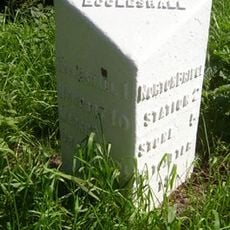 Milepost, near Hilcote Hall